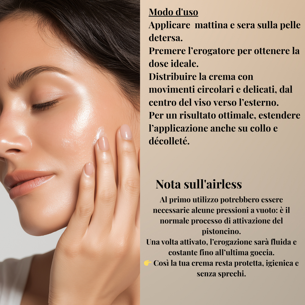 Jane•C HydraRepair+ Crema viso lenitiva con Centella asiatica – skincare coreana-Rigenerante con Peptidi e acido ialuronico -Rinforza la barriera cutanea- pelle secca e sensibile- Made in Italy- 50 ml
